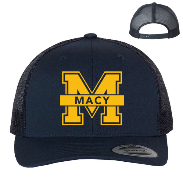 MACY ELEMENTARY - M LOGO - ADULT SNAPBACK HAT - $HD3W56$ Thumbnail